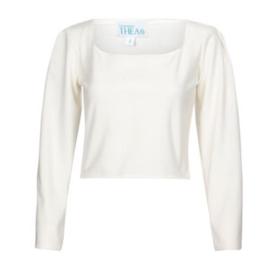 white puff full sleeves top